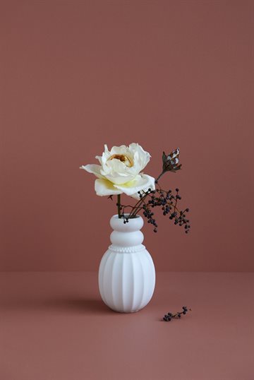 Vase, Pearlpuff White, Dottir Nordic Design